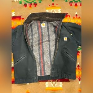 Vintage Carhartt coat wool blanket lined